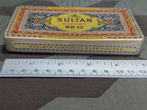 Sultan Export Nr.12 Cigarette Tin