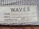 Named WAVES Grouping (Seersucker Jacket, Garrison Cap, Service Hat & Covers and More)
