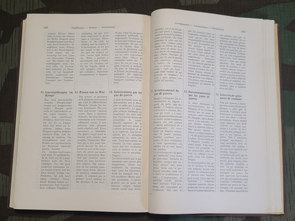 Die Brücke 1941 Doctor's Handbook in 6 Languages