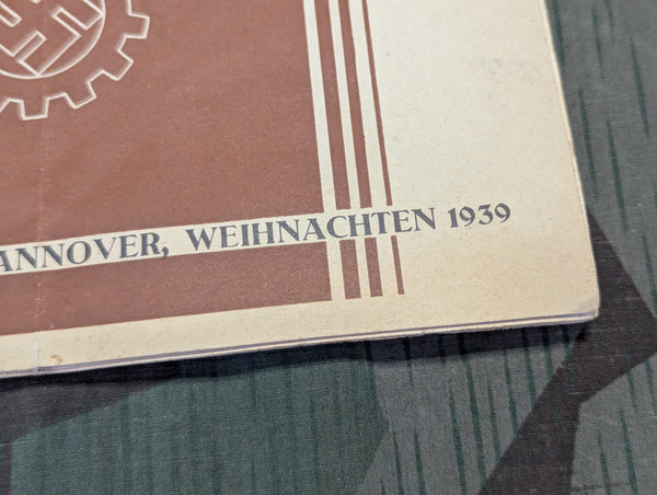 DAF-Feldpost Weihnachten 1939 Feldpostbrief No.1