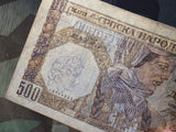 Serbian 500 Dinara Note 1941 (Lot of 2)