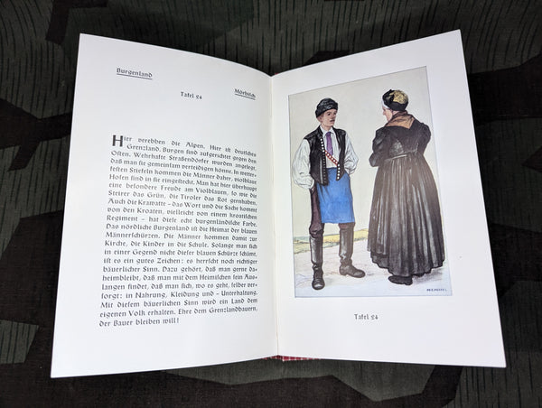 Alpentrachten Unserer Zeit Traditional Clothing Book 1937