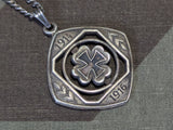 1914 1916 Iron Cross Clover Necklace