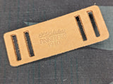 Reproduction Early Leather Gas Mask Strap Reinforcement Set