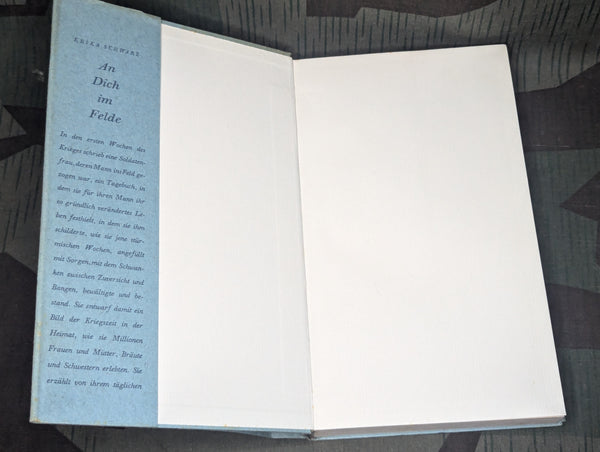 1941 "An Dich im Felde" Book
