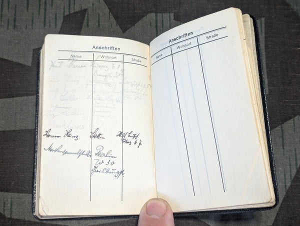 1938 Ruhr Kohle Pocket Calendar
