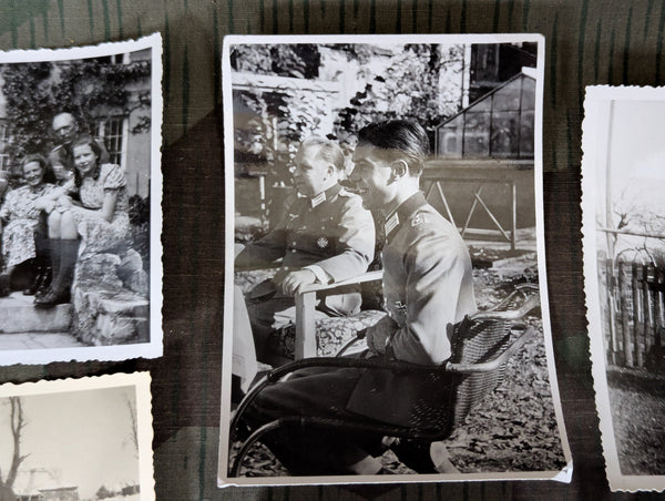 Lot of 24 Photos From a Young Leutnant