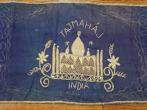 Taj Mahal India CBI Souvenir Fabric Set