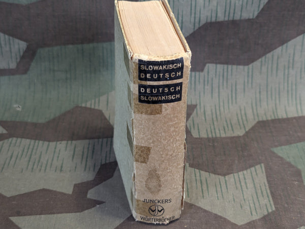 Deutsch - Slowakisch Dictionary 1943 (AS-IS)