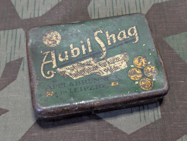 Aubil Shag Pipe Tobacco Tin For Short Pipes