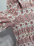 Pink Buddha Stained Glass Novelty Print Dress <br> (B-39" W-30" H-38")