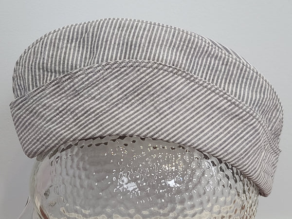 WAVES Seersucker Garrison Cap (Size 20)