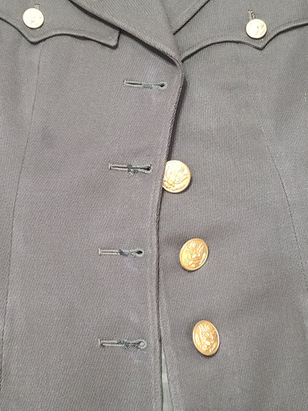 WAC Officer Uniform Jacket and Skirt <br> (B-32" W-26" H-35")