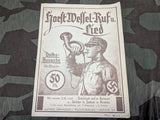 Horst Wessel Lied Sheet Music Volks Ausgabe