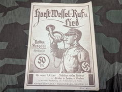 Horst Wessel Lied Sheet Music Volks Ausgabe