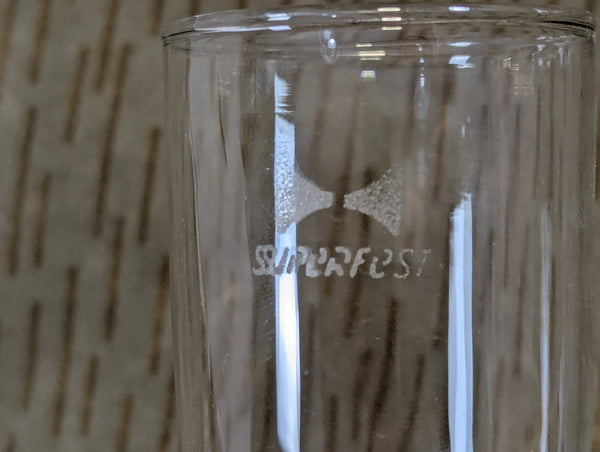 Superfest Set of 2 Sekt (Sparkling Wine) Glasses