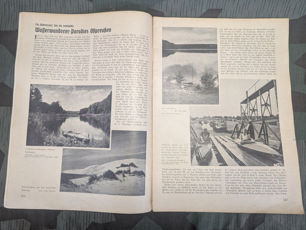 Canoe Sport Magazine 15 April 1939 Heft 8