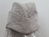 WAVES Seersucker Garrison Cap (Size 20)