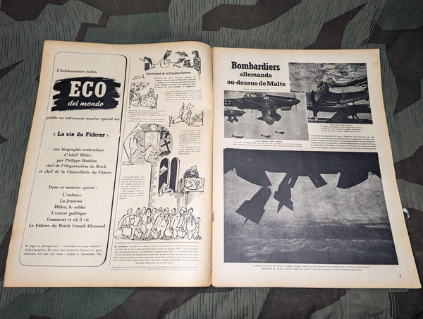 March 1941 Signal Magazine in French No. 6 (Reichskanzlei Photos)