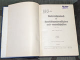 Training Manual for Medics H.Dv.59 1939