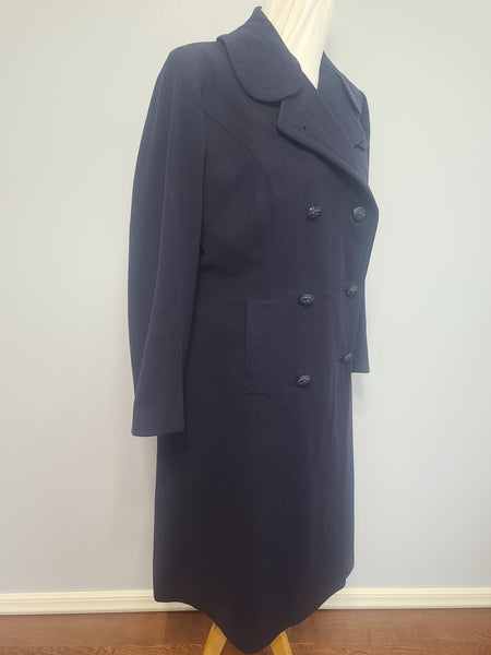 US Navy WAVES Heavy Overcoat (43" Bust)