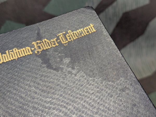 1941 German Evangelical Bible with Pictures