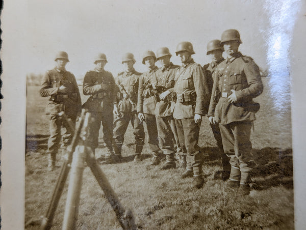 Lot of 10 German Soldiers Photos Early Mixed Equipment