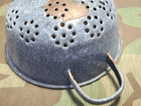 German Helmet Made into a Strainer