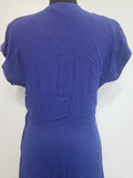 DuBarry Blue Sequin Gown 1945 <br> (B-38" W-29" H-38")