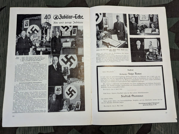 Der Werkkamerad 15 May 1940