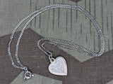"Ich Hab Dich Lieb" Heart Necklace