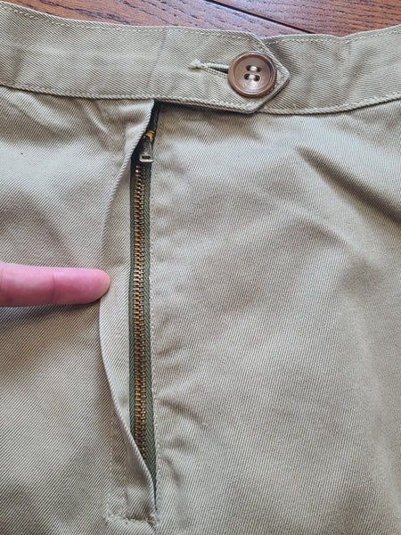 WAC Khaki Skirt <br> (W-26" H-37")