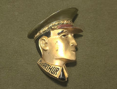 MacArthur Celluloid Pin