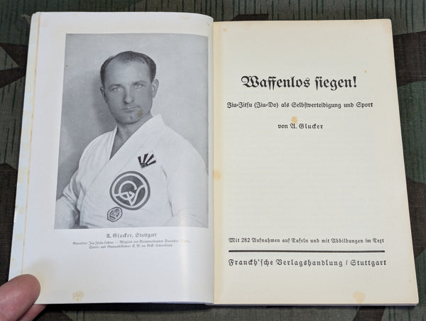 Waffenlos Siegen 1934 Book On Self Defense