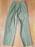 Women's Wool Trouser Liner Size 12R 1945 (26" Waist)