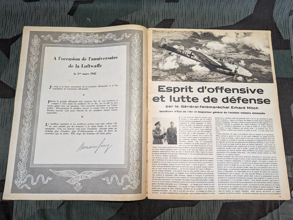 Der Adler Magazine 10 March 1942 French Plexiglas