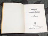 1934 Book Christentum und Germanische Religion