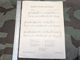 Horst Wessel Lied Sheet Music Volks Ausgabe