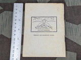 Soldier's Gas Warfare Booklet and Leaflet