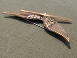 Army Air Corps Winged Propeller Sweetheart Brooch