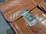 Exquisite Original German Leather Briefcase