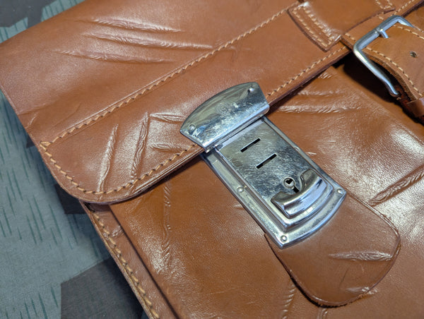 Exquisite Original German Leather Briefcase