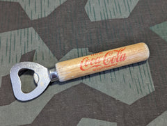 Trink Coca Cola Bottle Opener Wood Handle