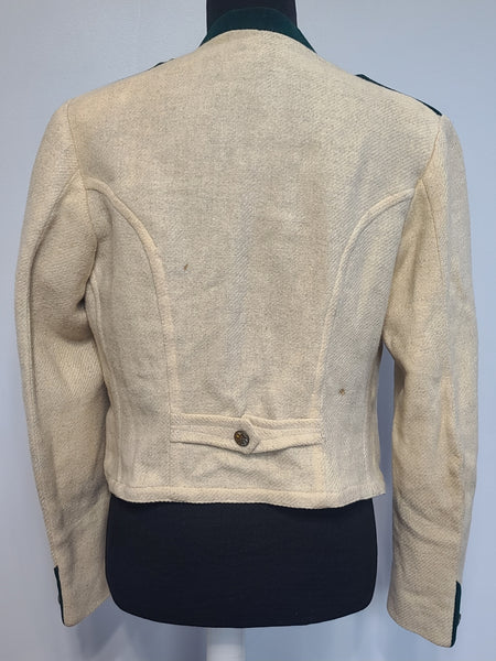 Off-White Trachten Jacket Edelweiss Buttons (40" Chest)