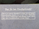 Folder For Fernsprechverzeichnis From the Reichsministeriums