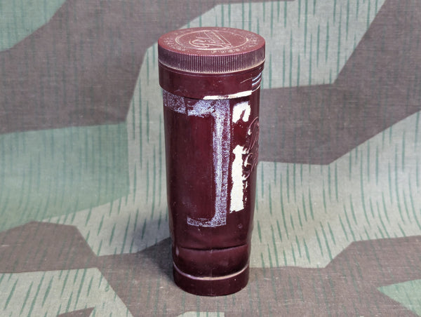 Original Puder Stiefel Bakelite Boot Powder Container AS-IS