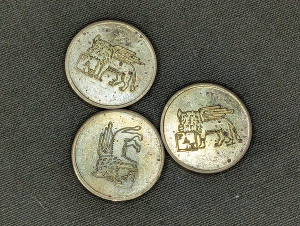 Allied Officers Club Naples Italy Tokens (Lot of 3)