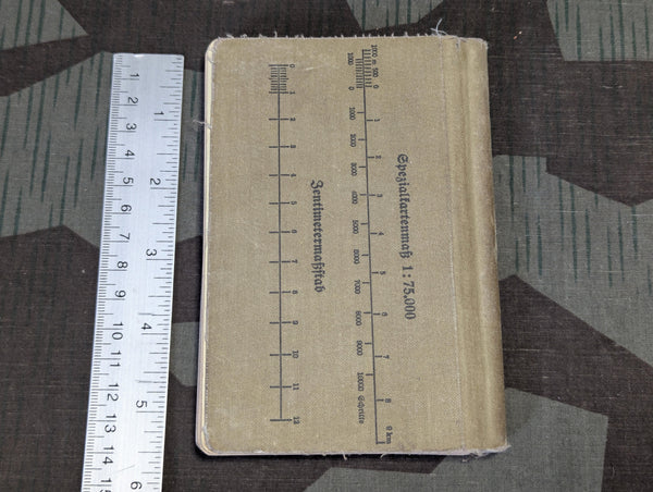 1938 Austrian Military Pocket Calendar Book