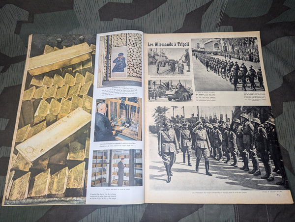 April 1941 Signal Magazine in French No. 8 (Reichsbank, Party Uniforms, Travel, Etc)