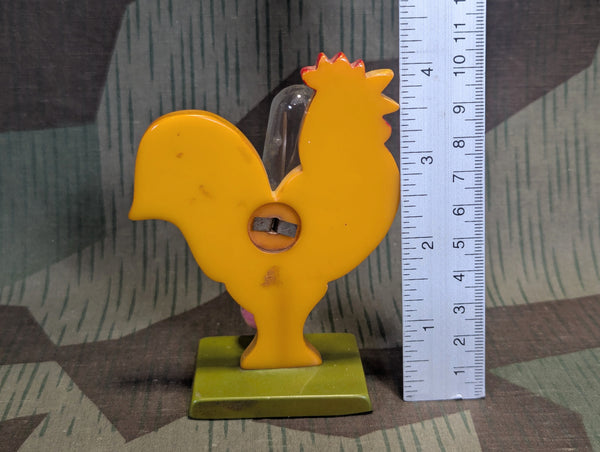 Beautiful Bakelite Chicken Shaped Egg Timer